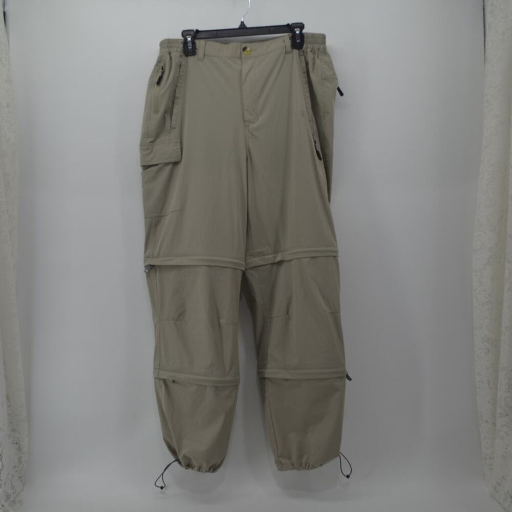 AK Womens Large Camping Hiking Cargo Convertible Pants Gorpcore